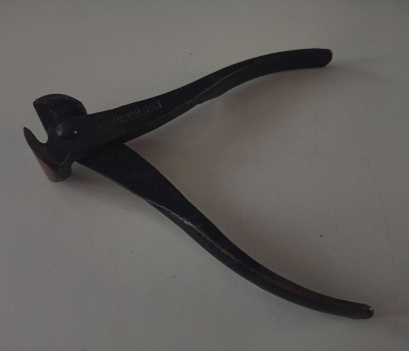 szczypce tnące czołowe + obcęgi płaskie stalowe kleszcze 2w1