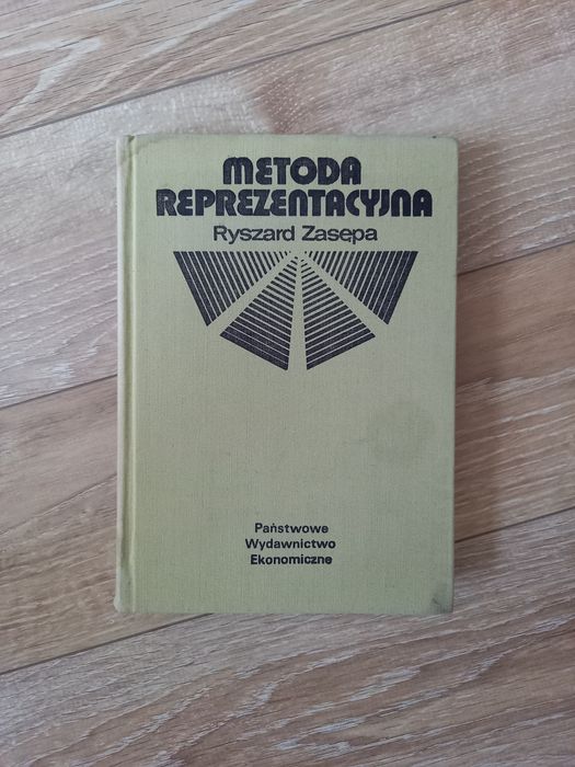 Książka Metoda reprezentacyjna, R. Zasępa, PWE 1972