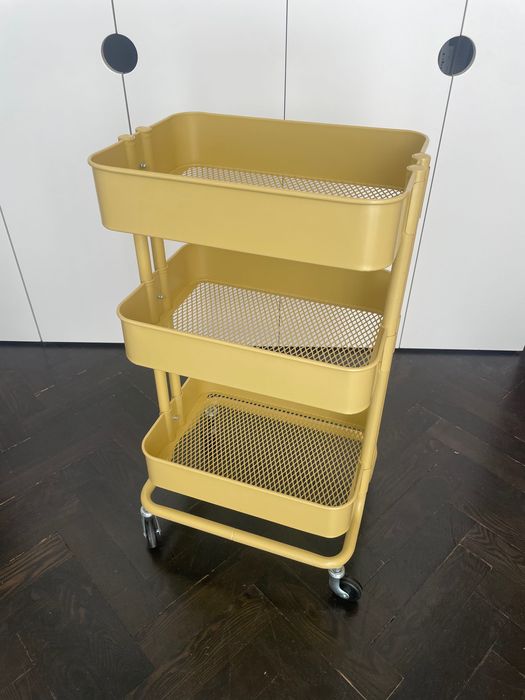 Ikea regał kosz na kółkach Raskog