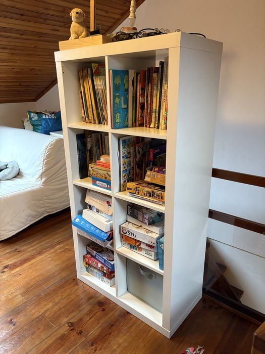 Estante ikea kallax 6 divisoes