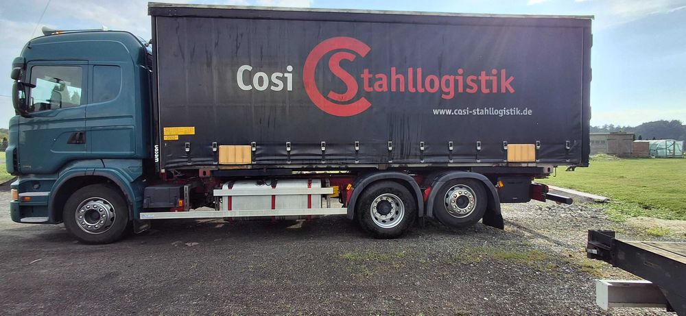 Scania R440 / BDF/ WECON /Oś Skrętna Podnoszona / Solówka