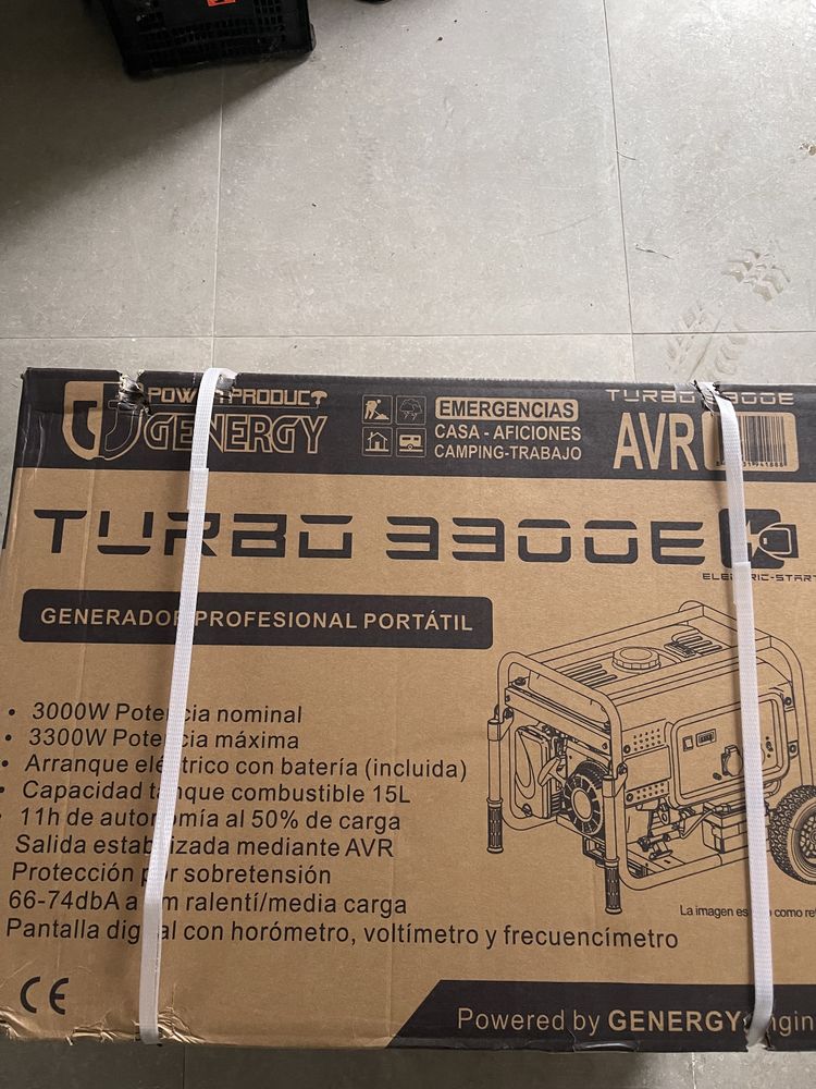 Трьохфазний Іспанський Електрогенератор TURBO 3300 E MAX POWER
