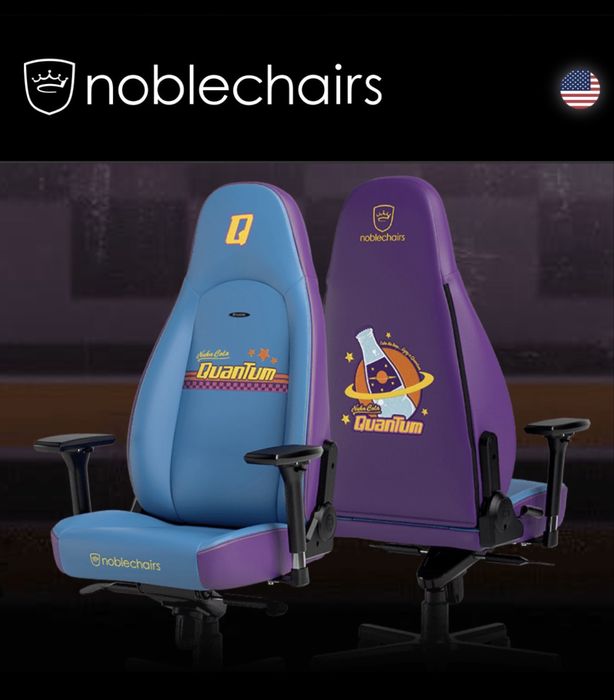 Cadeira Gaming Noblechairs Icon Nuka-Cola Quantum Edition