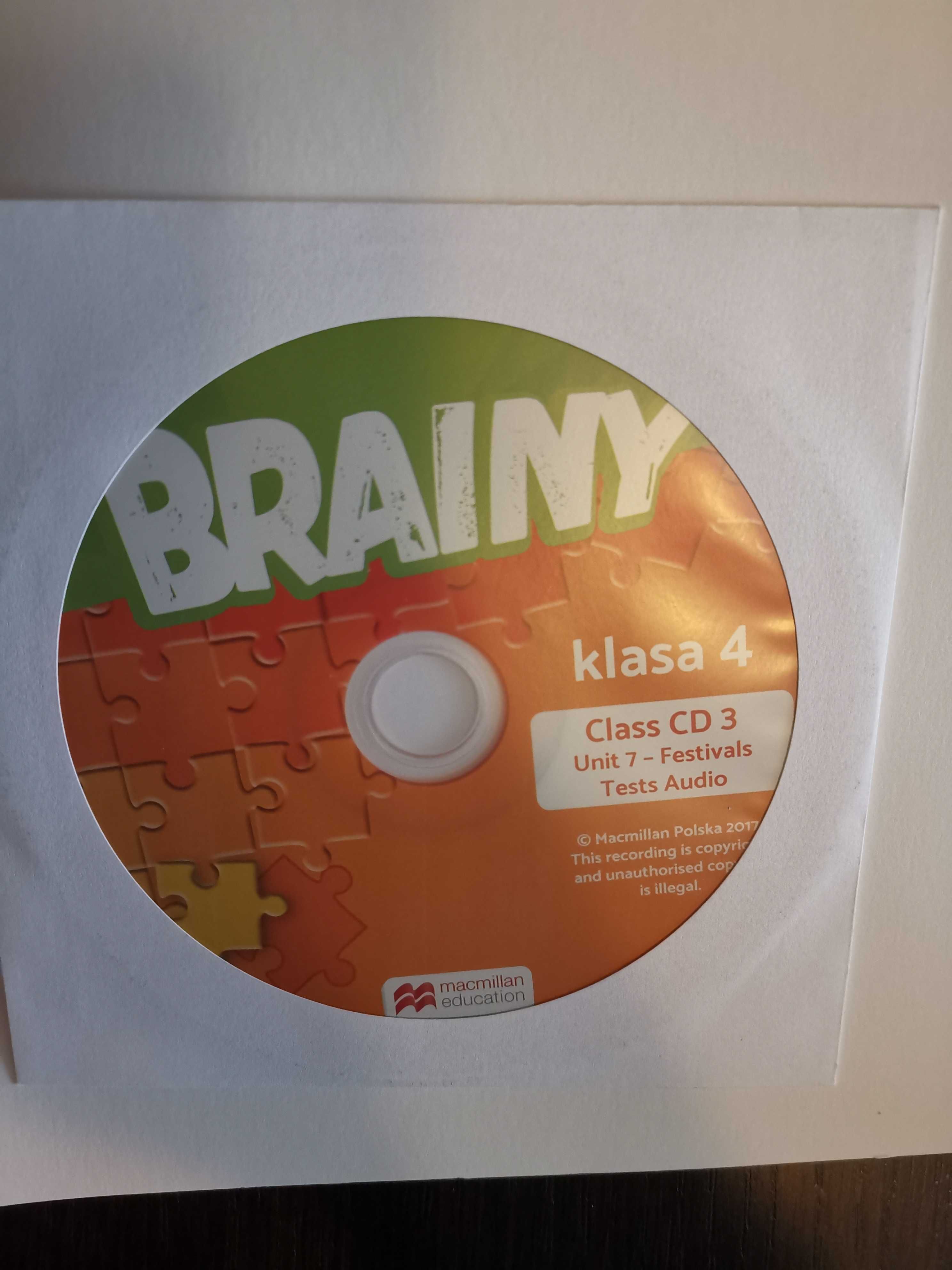 CD i książka nauczyciela Brainy kl 4