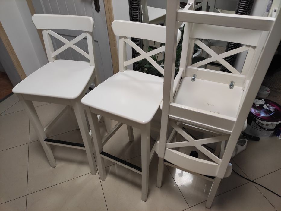 Krzesła kuchenne wysokie Ikea