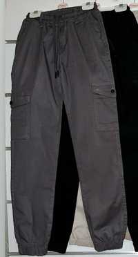 Котонові штани карго р.164 на худенького хлопця