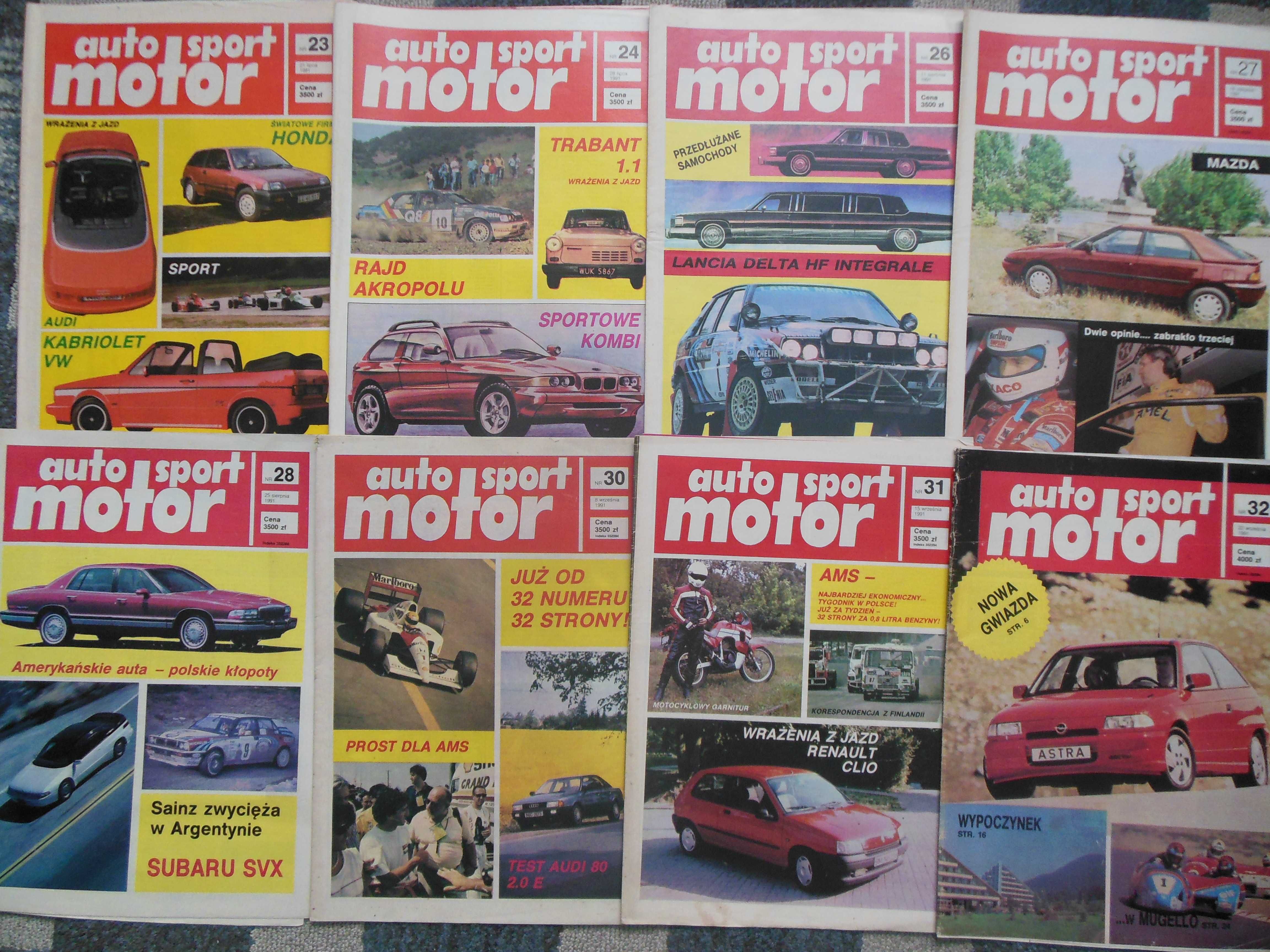 Gazeta  Auto Motor Sport 1991r.