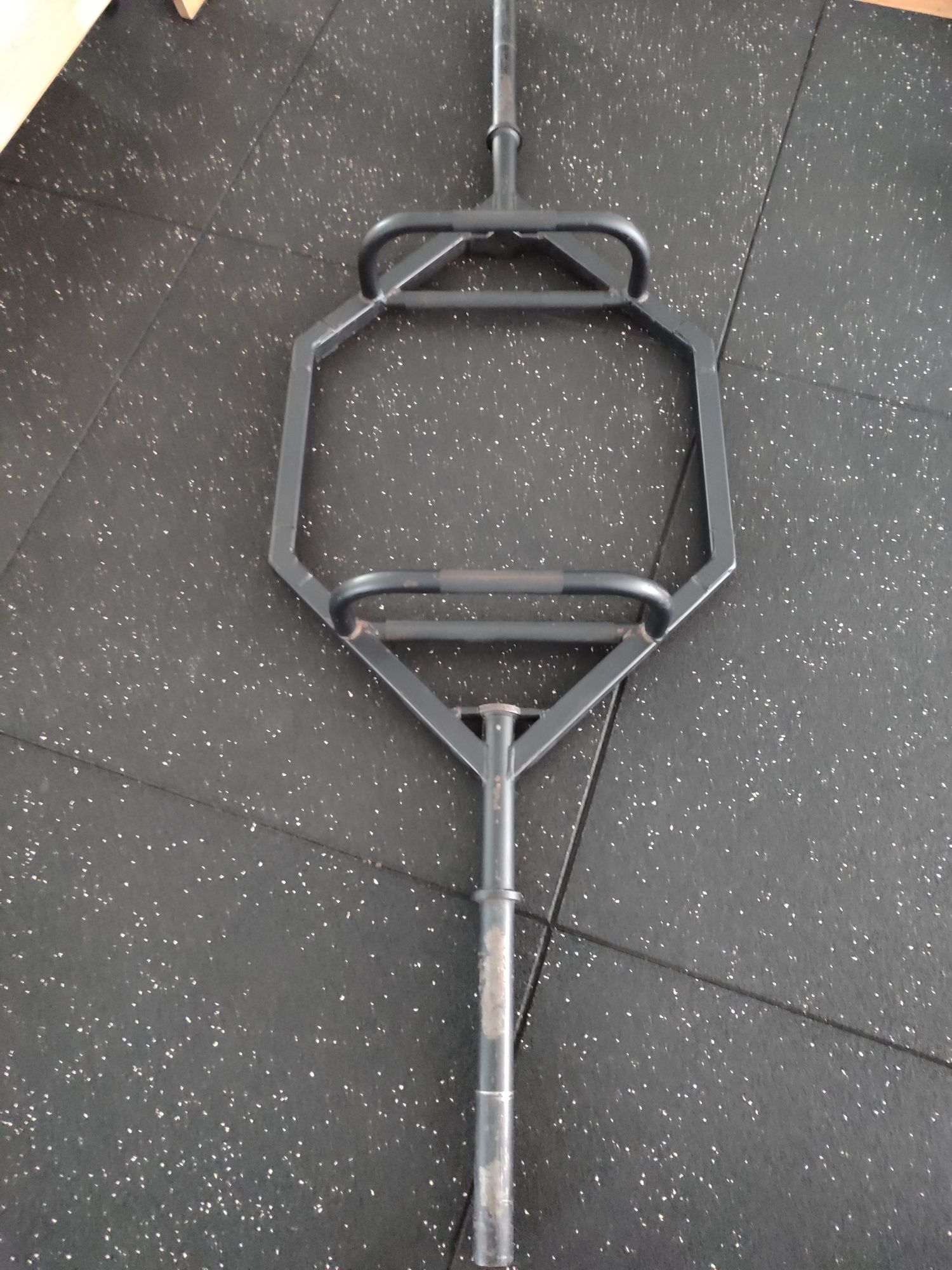 Barra hexagonal fitness