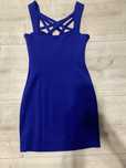 Sukienka GUESS XS S 34 36 wesele bal chabrowa mini dopasowana