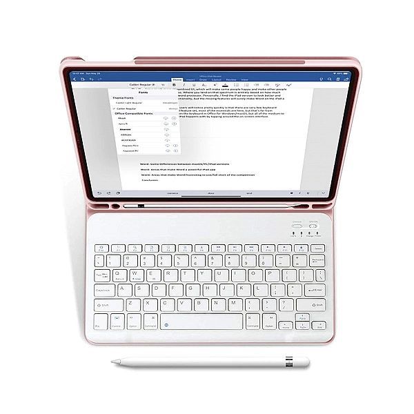Etui Sc Pen + Klawiatura do iPad 10.2/2019 / 2020 / 2021 Pink