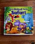 First Animal facrs Safari ksiazka dzieci do anguelskiegoy