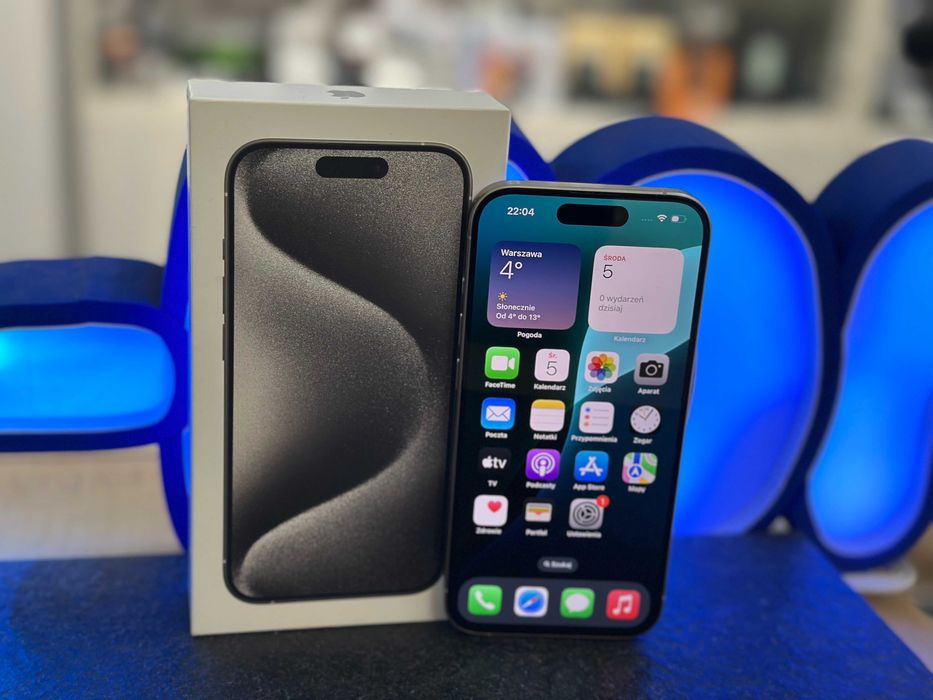 Smartfon APPLE iPhone 15 Pro 5G 128GB 6.1" 120Hz Tytan biały / RATY