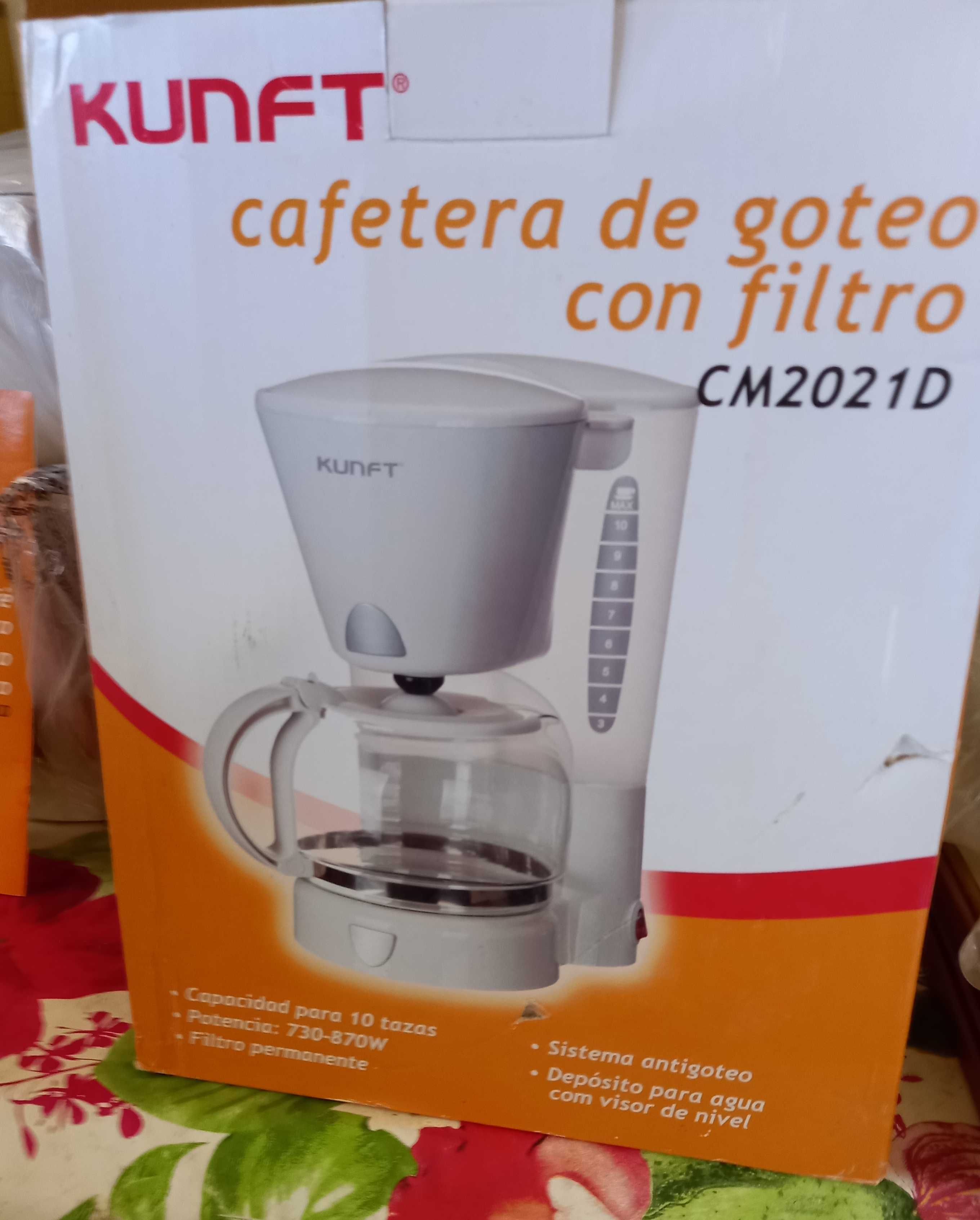 Máquina de Café Filtro KUNFT (10 Chávenas) Nova