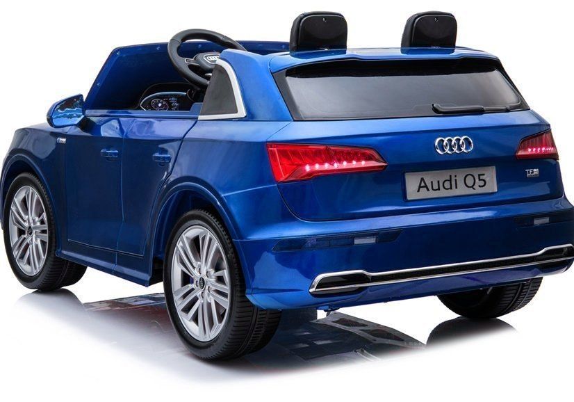 Pojazd Na Akumulator Nowe Audi Q5 2-Osobowe Niebieskie Lakierowane