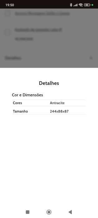 Sofá Cama Antracite Hardy Gato Preto