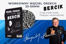 Wysokiej jakości Węgiel ORZECH 25-50mm - Worki 25KG - 1 Tona