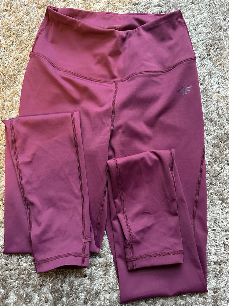 Legginsy magenta 4F rozmiar S