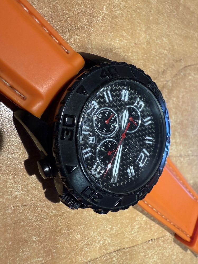 Zegarek Davis chronograf japoński mechanizm miyota kaliber 0s20
