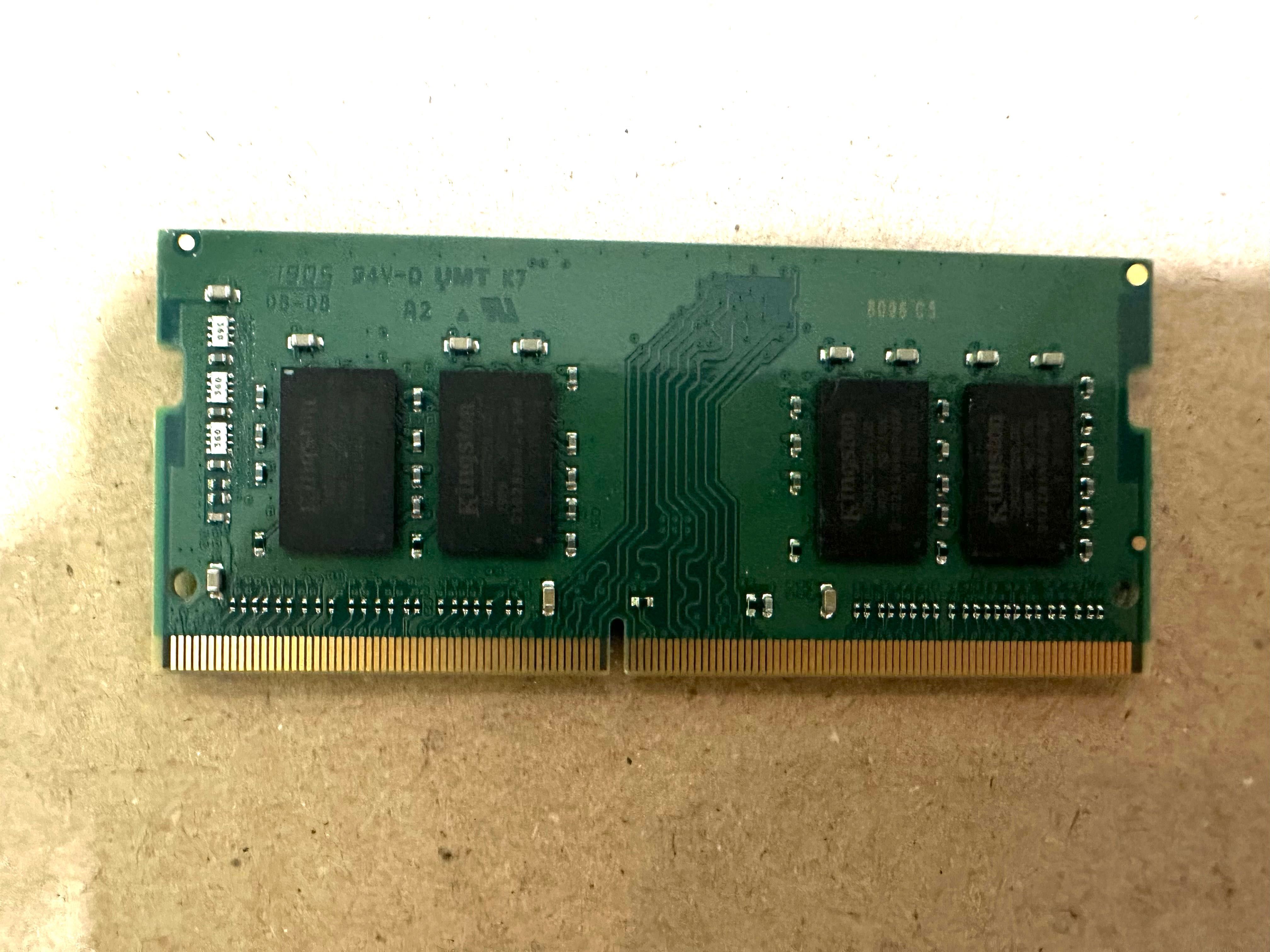 Оперативна пам'ять Kingston SODIMM DDR4-2400 8192MB PC4-19200