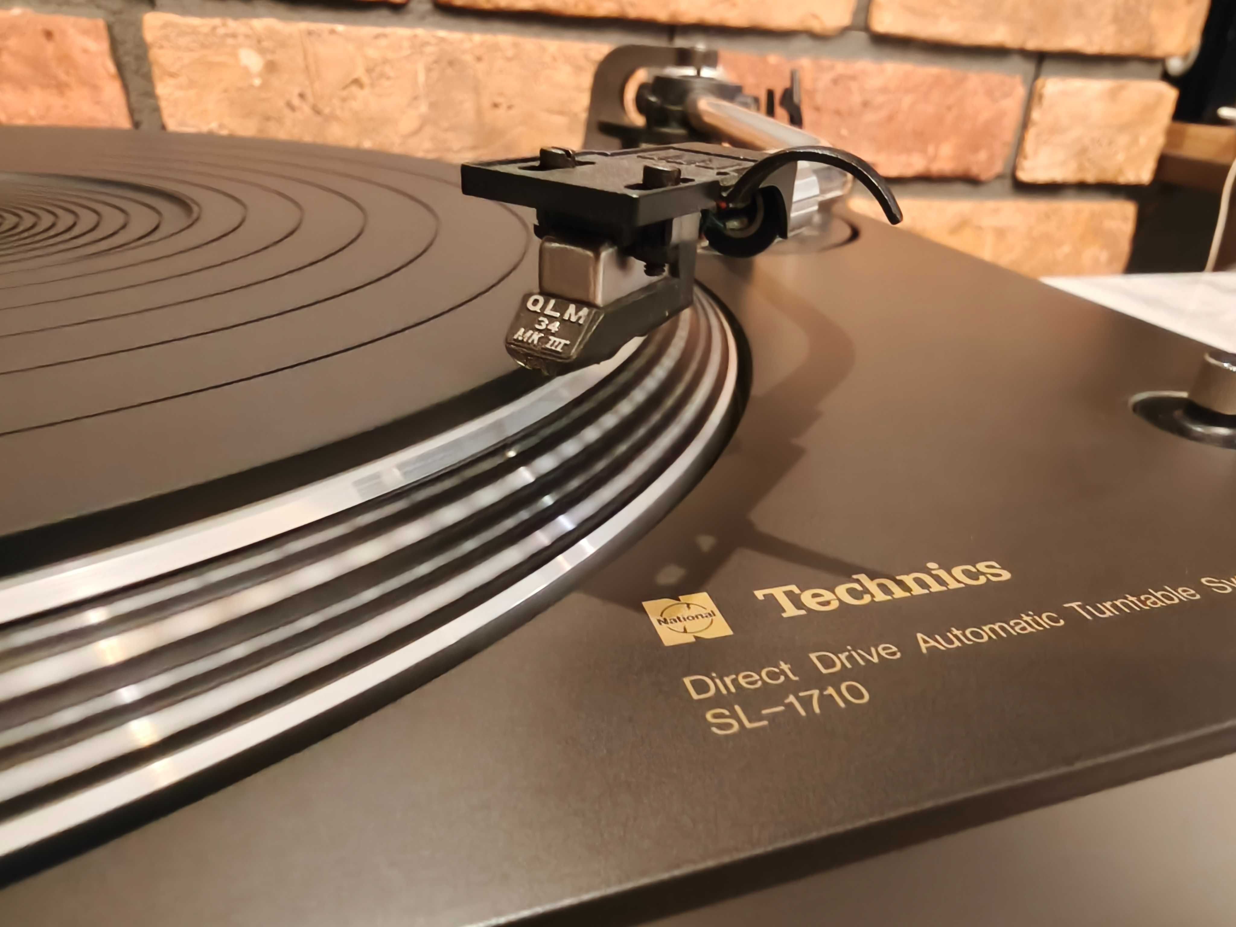 TECHNICS SL-1710 Znakomity gramofon Direct Drive ! Półautomat