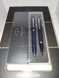 Zestaw prezentowy Parker IM Blue CT pióro kulkowe i długopis