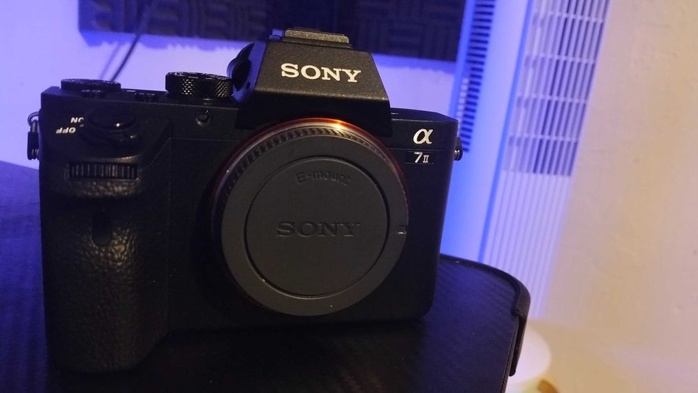 Sony a7ii com lente 28-70 como nova!