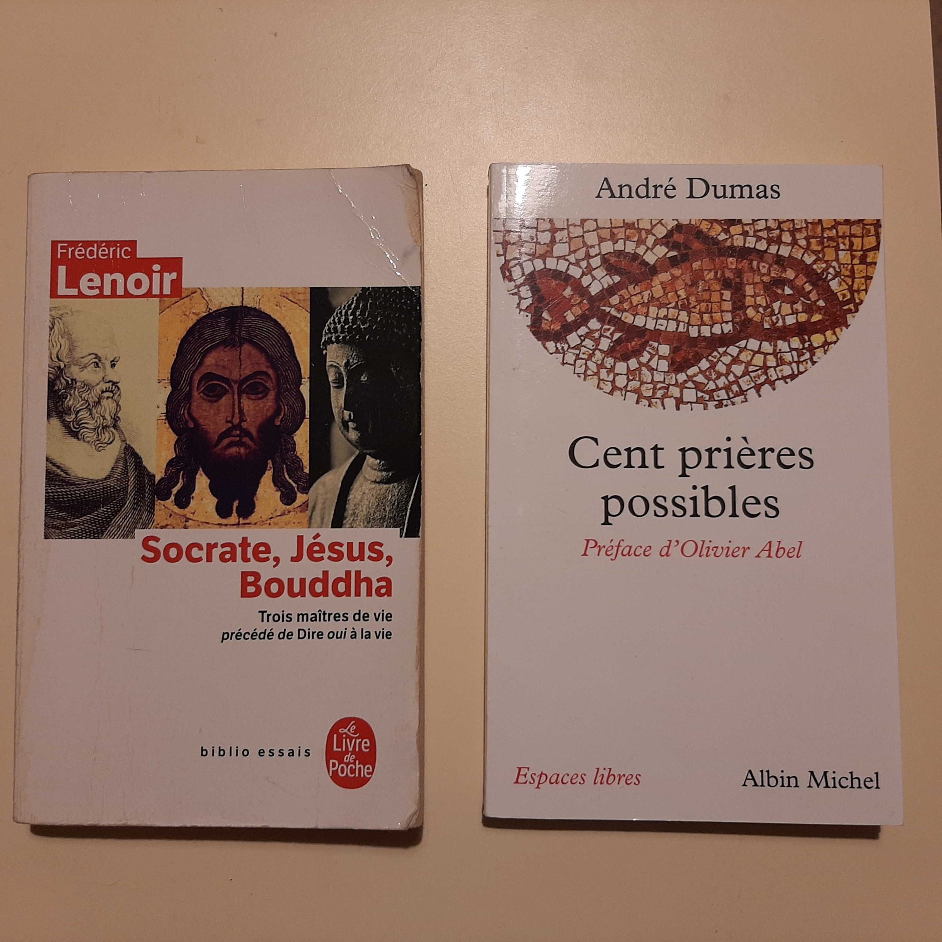 Livros sobre religião, espiritualidade e auto-ajuda em língua francesa