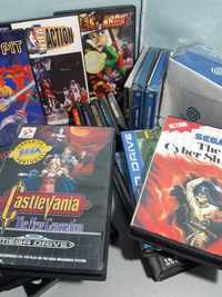 Coleção de jogos SEGA (Master System, Mega Drive, Saturn e Dreamcast)