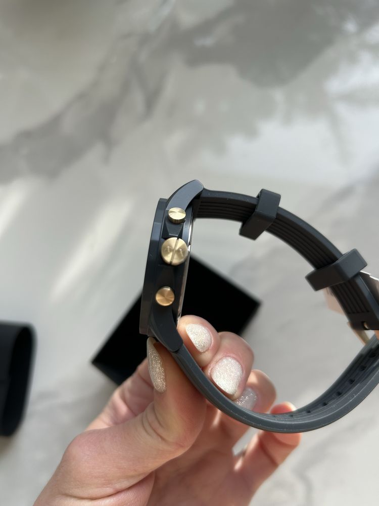 Armani Exchange zegarek męski AX 1335 chronograficzny silikonowy