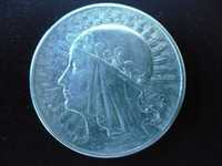 Srebrna moneta II RP Głowa kobiety - 10 zł z 1932