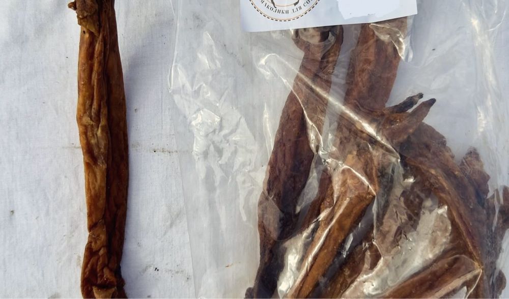 Натуральні смаколики для собак: сушені субпродукти, без хімії