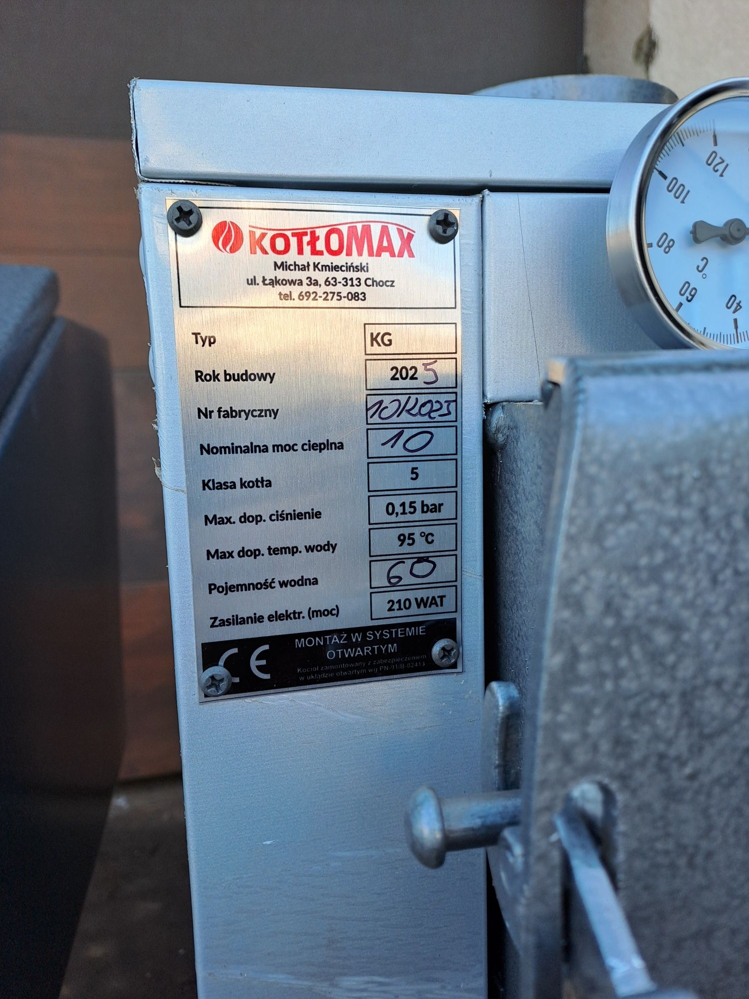 Kocioł 10 kw 5 klasa eko design Raty Piec