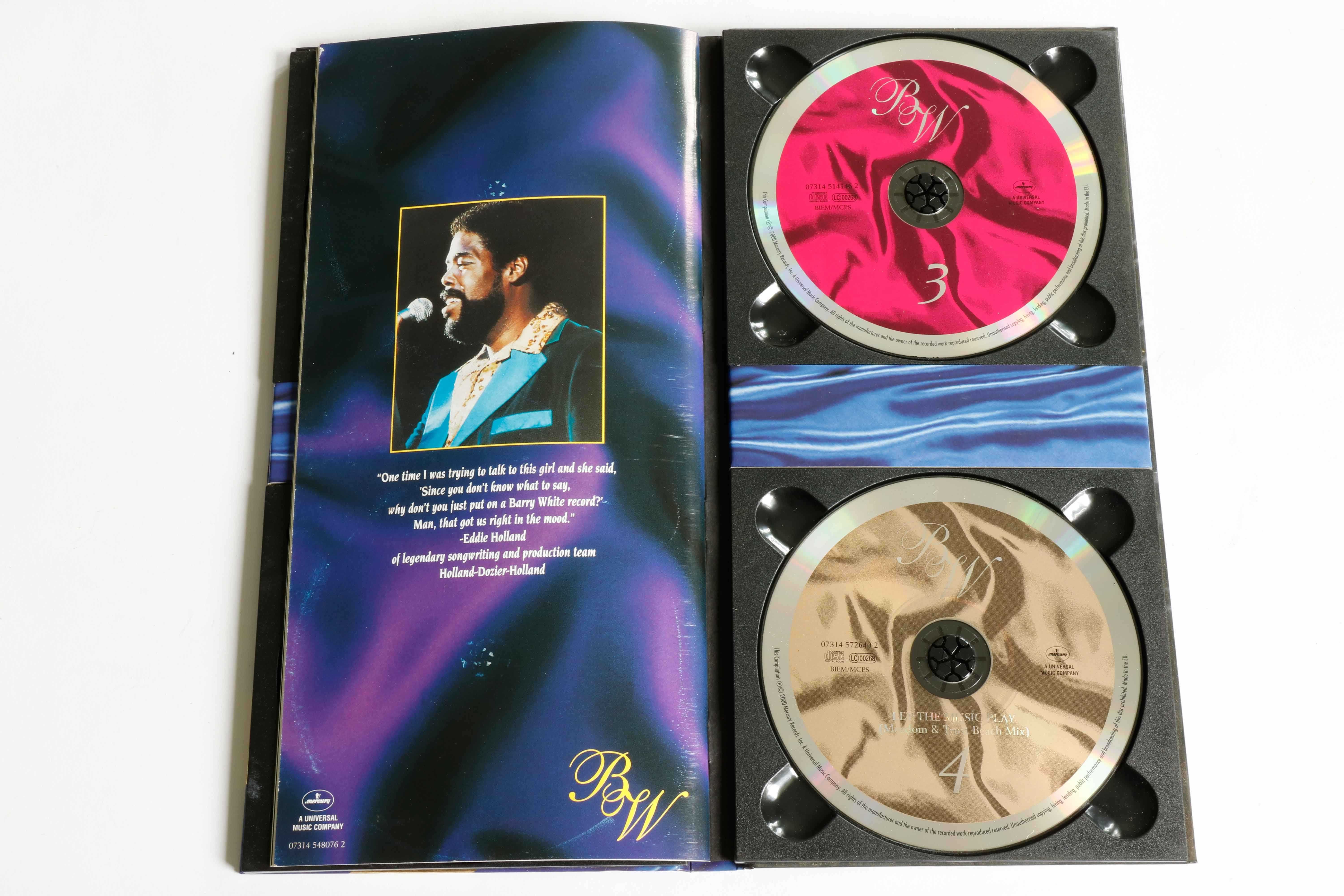 Barry White - Just For YoU - 4CD Box