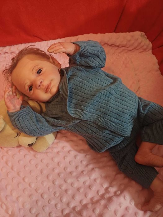 Реалборн лялька Улыбаша мальчик