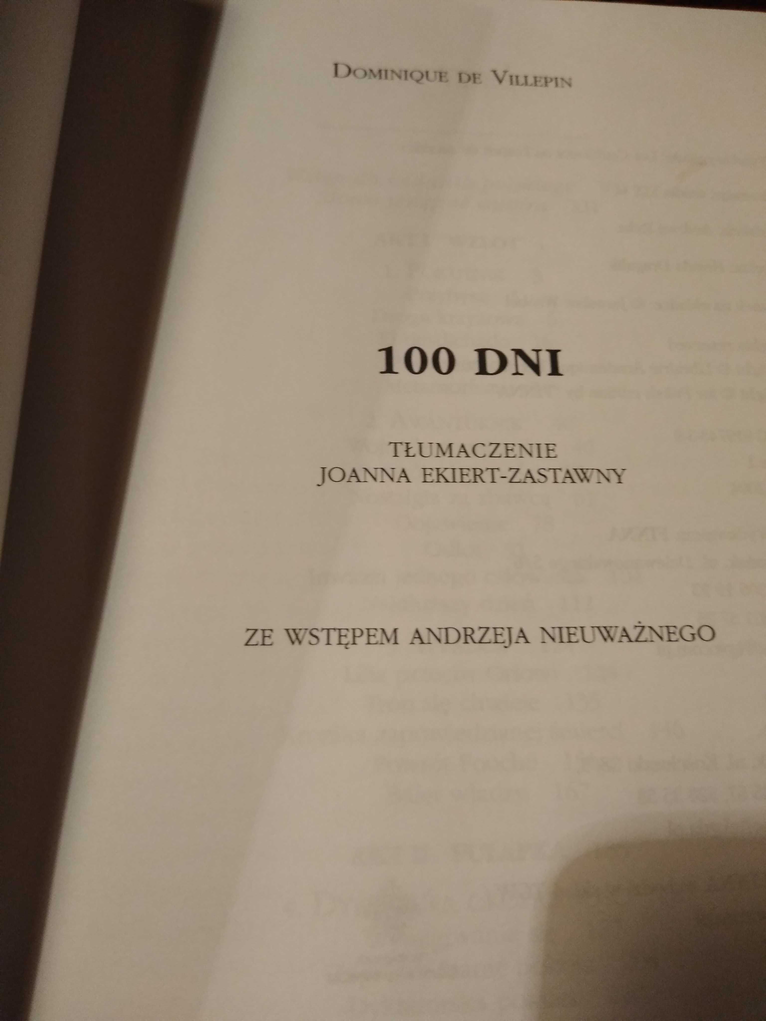 Villepin 100 dni seria napoleońska