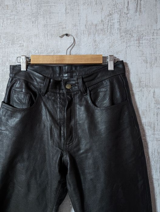 Вінтажні кожні штани Max Vera Pelle