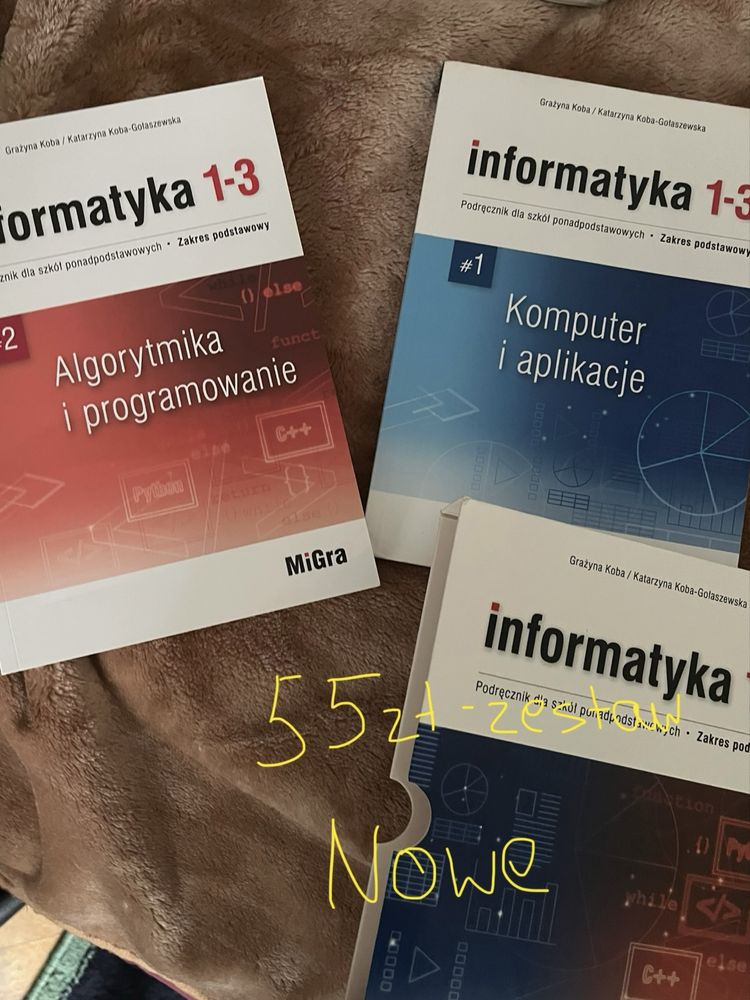 Informatyka podreczniki zestaw 1-3 klasa