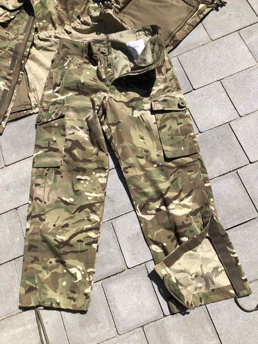 Комплект британська військова ПАРКА та ШТАНИ WINDPROOF mtp мультикам
