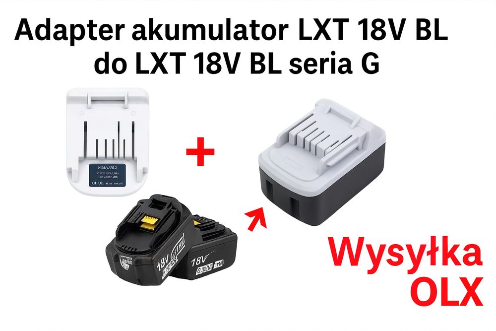 Adapter akumulator Lxt 18V Bl do Lxt 18V Bl seria G