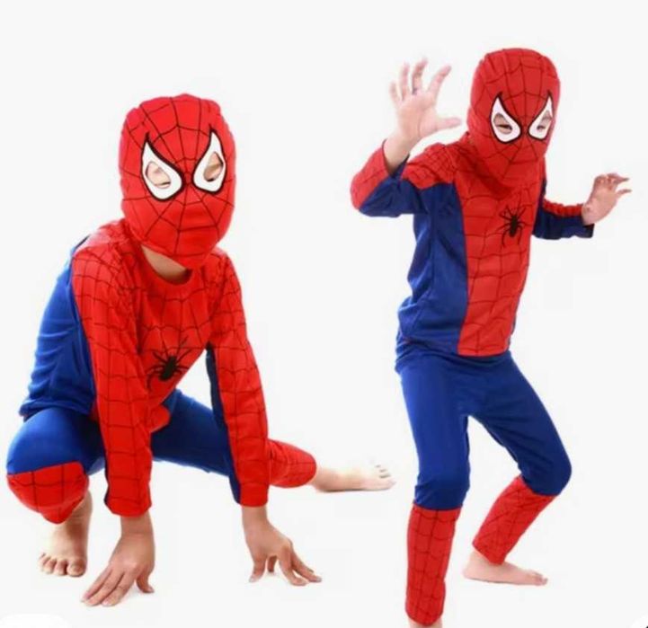 Strój przebranie kostium dla chłopca superbohater 110-120 spiderman