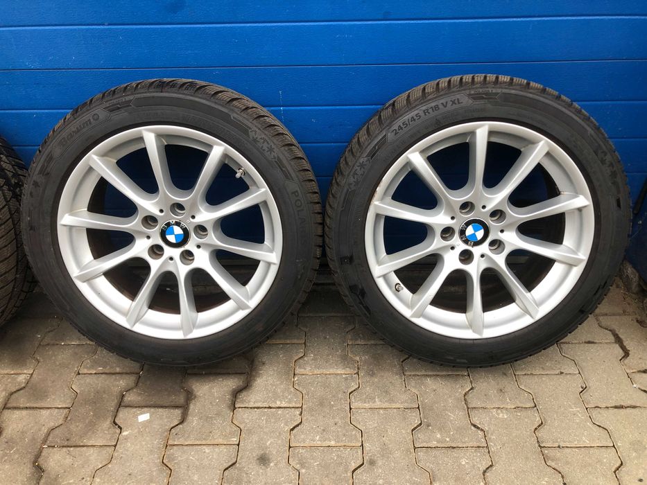 Felgi Kola Opony 18x8J ET30 BMW F10 F11 F07 F01 F02 245/45/18 8mm 2024