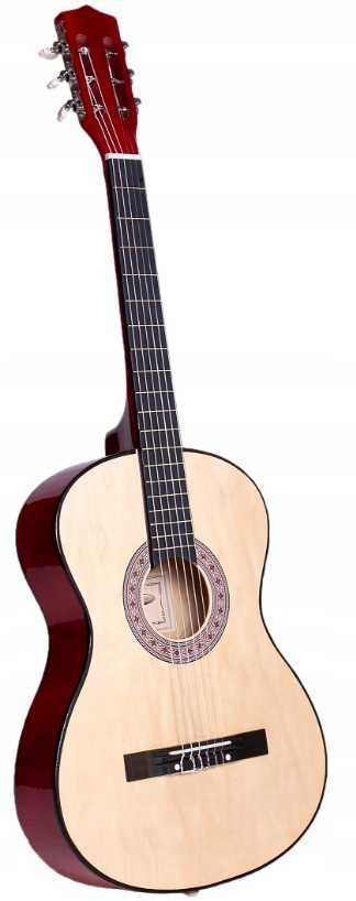 GITARA Klasyczna 3/4 – Akustyczna, Idealna dla Początkujących (GRATIS)