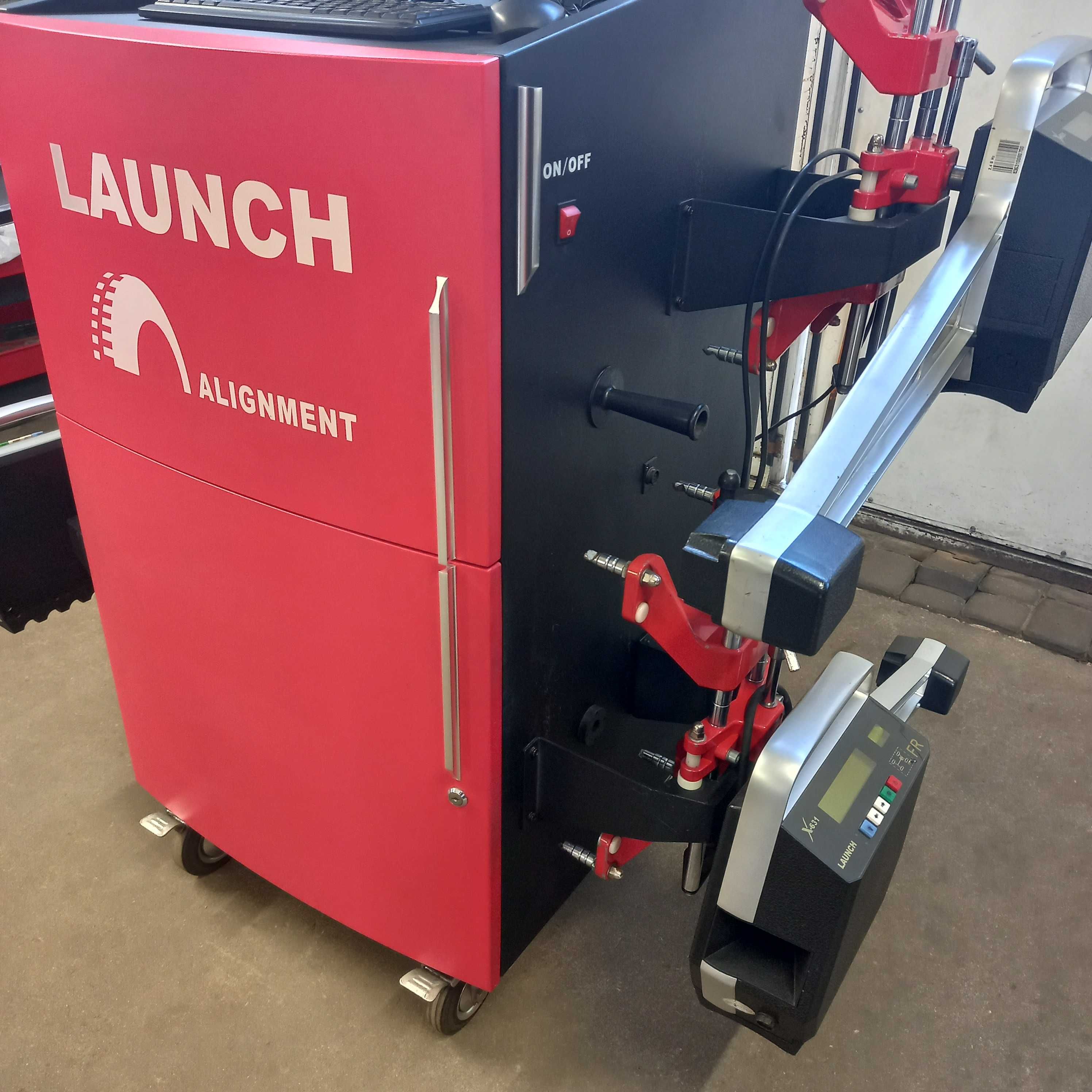 Przyrząd do kontroli i ustawienia geometrii kół LAUNCH X-631 f.VAT23%