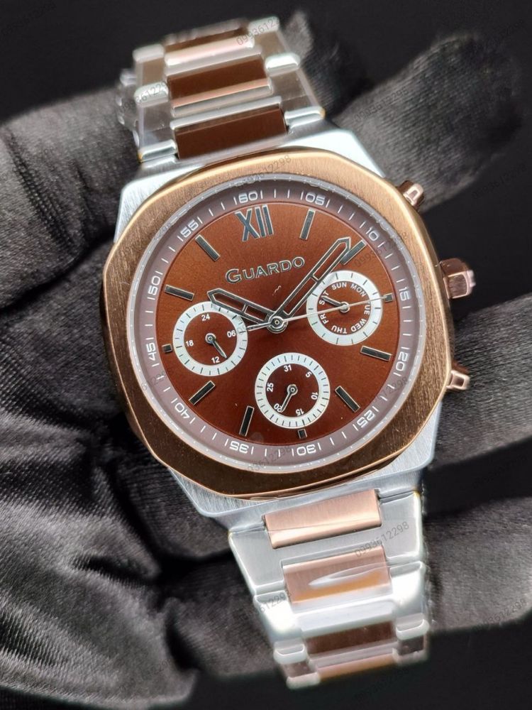 Годинник чоловічий Guardo 012764-2 Оригінал Гарантія Часы Гуардо Watch