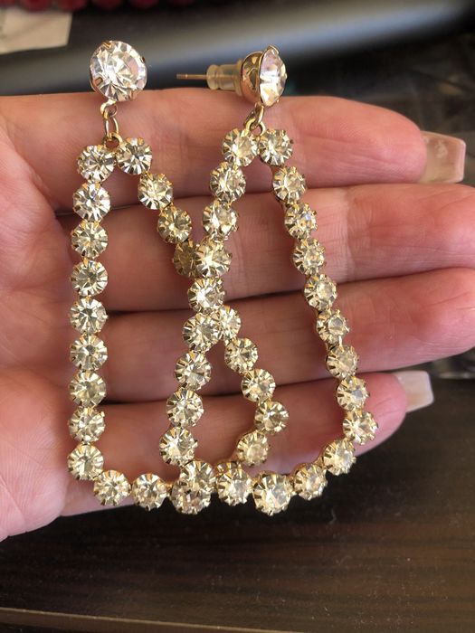 Біжутерія, кульчики вечірні