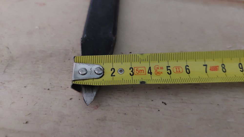 Ponteiro e escopro com 30 cm