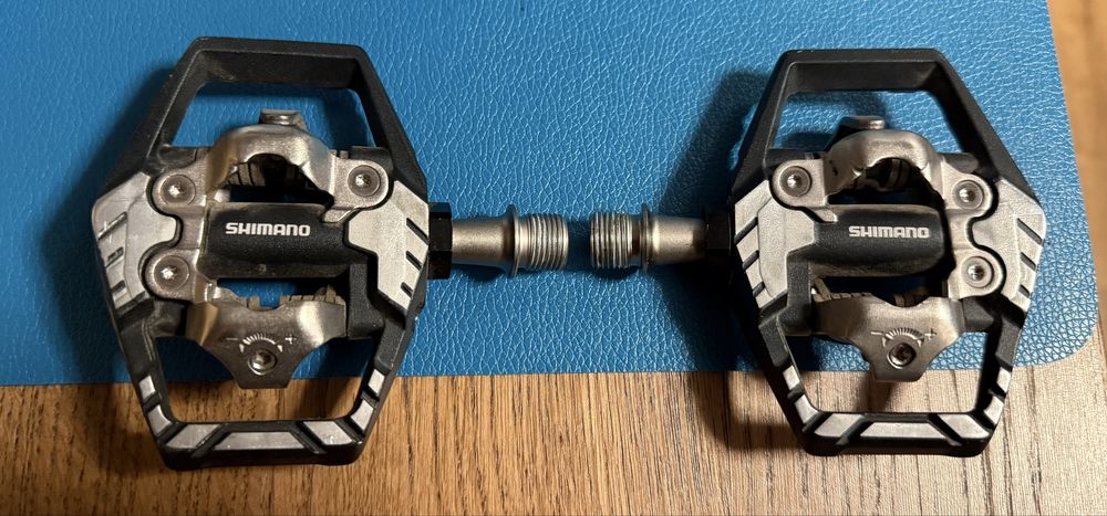 Pedały platformowe SPD Shimano XT PD-M8120 XC Enduro + bloki