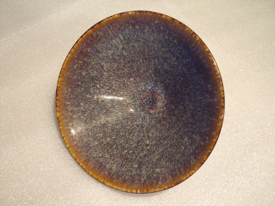 Taça Chinesa, decoração "pelagem de lebre"