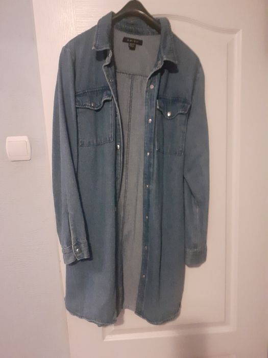 Katana dżinsowa kurtka amisu tanio