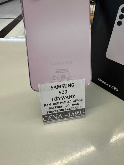 Samsung S23 8/256GB Topcase Vivo *Raty 0%